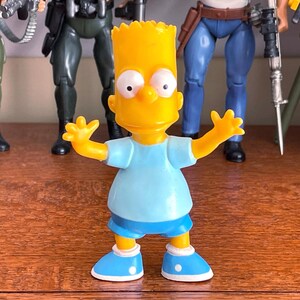 1990 Bart Simpson Bendy, Jesco, Bart Simpson Bendy Action Figure