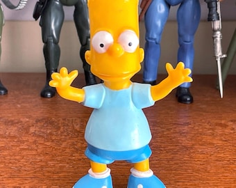 1990 Bart Simpson Bendy, Jesco, Bart Simpson Bendy Action Figure