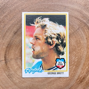 1978 George Brett No. 100, Topps Baseball Card
