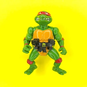 1988 Raphael, Teenage Mutant Ninja Turtles, Playmates, With Belt