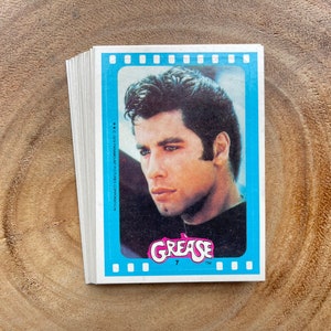 1978 Topps Grease Sticker Card Set, Lot of (22)