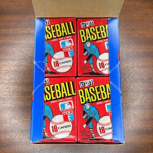 1981 Donruss Baseball Wax Pack - (1) Pack