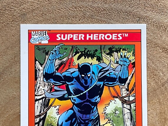 1990 Marvel Universe, Black Panther #20, Yeah Baby! - Etsy