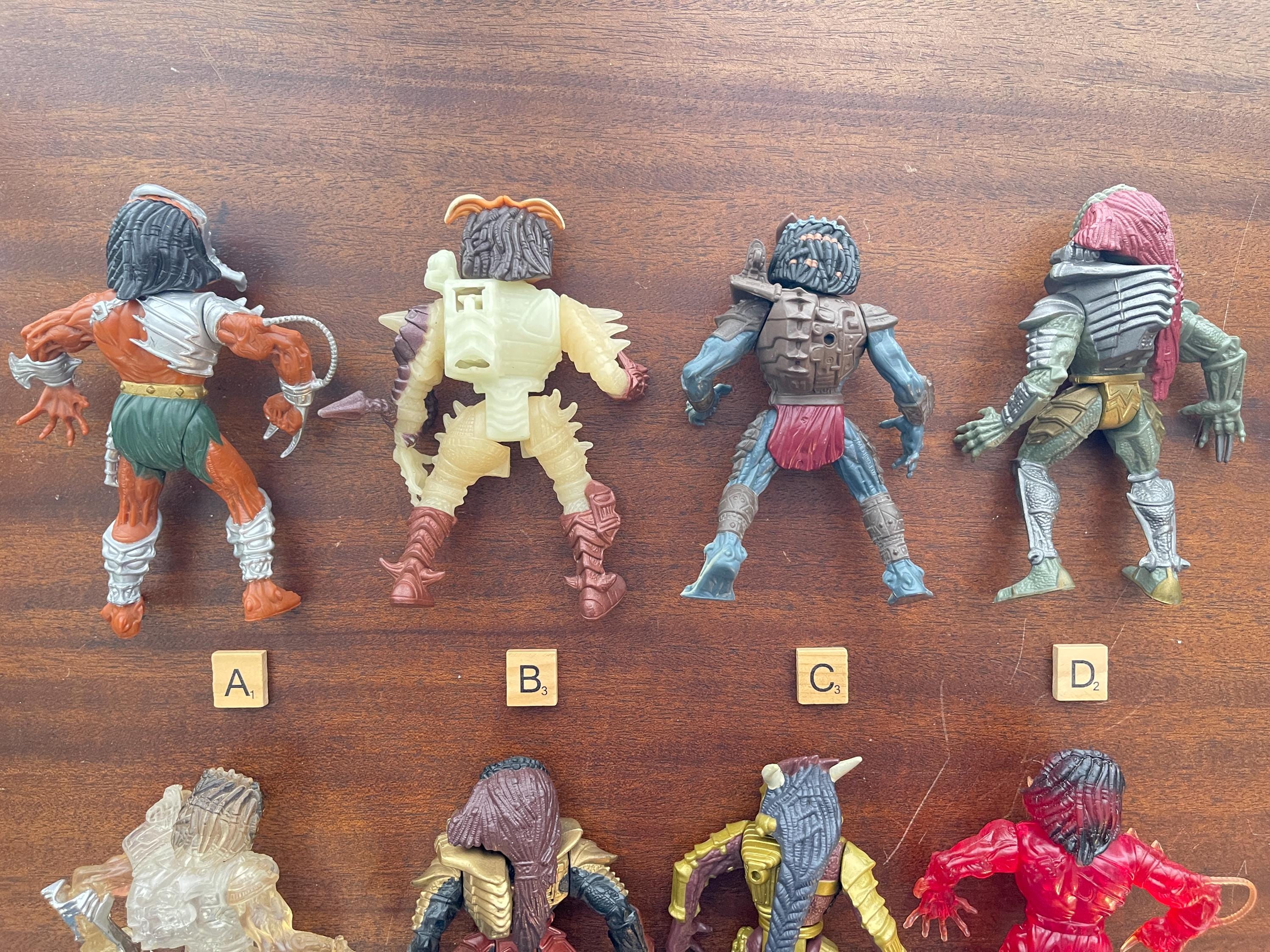Vintage 1994 Predator Action Figures, Kenner, Choose Your