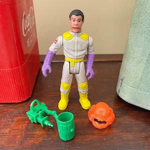 1987 The Real Ghostbusters, Winston Zeddmore, Fright Features, With Accessories