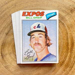 1977 Topps Baseball Cards, Lot of (20)