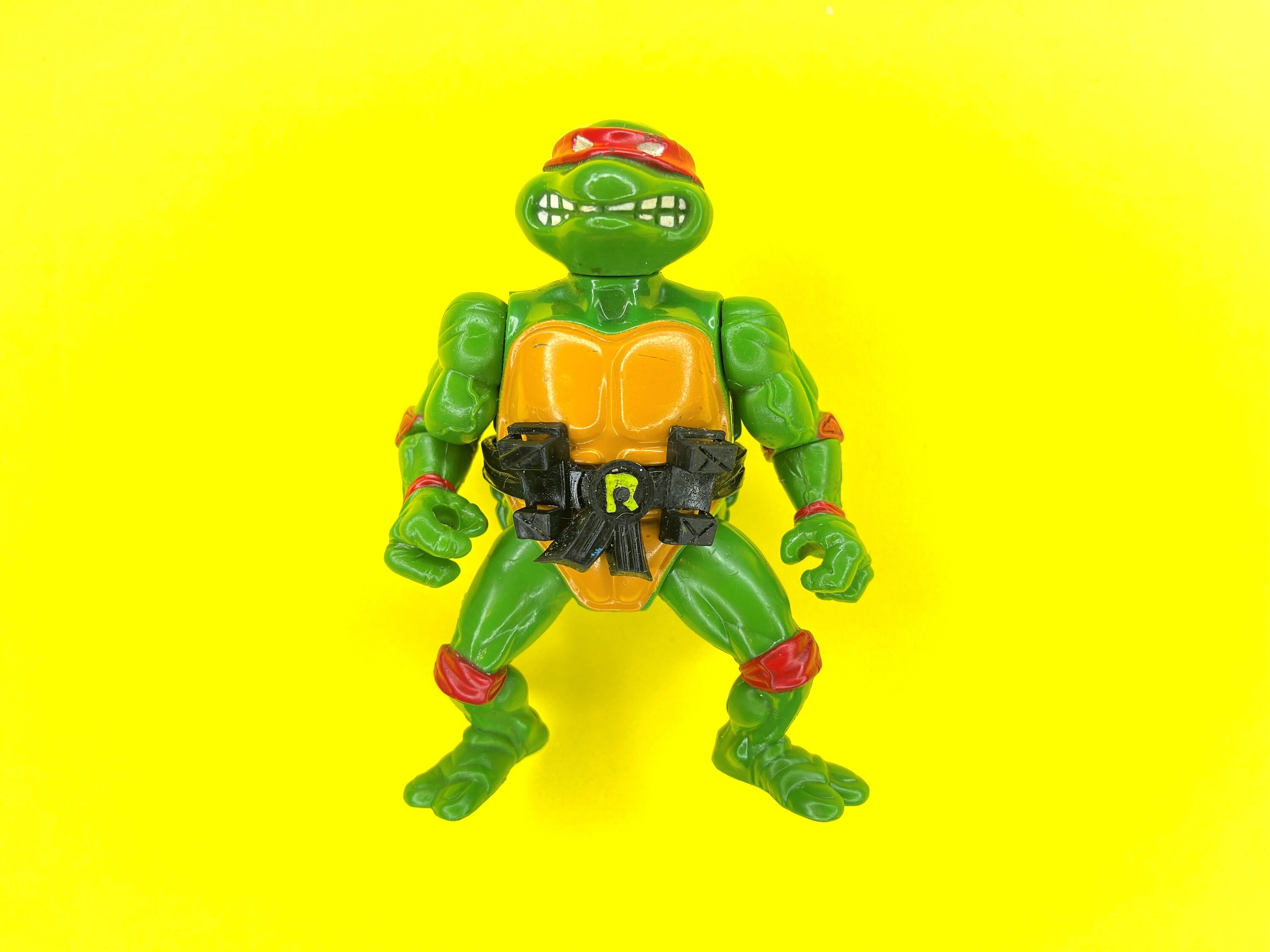 1988 Raphael, Teenage Mutant Ninja Turtles, Playmates, With Belt