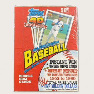 1991 Topps 40 Baseball Cards - Etsy