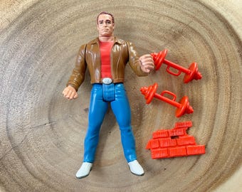 Vintage 1993 Mattel Last Action Hero Axe Swinging Ripper Stunt