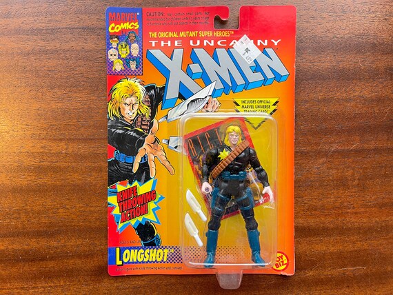 1993 X-men, Marvel, Longshot, Action Figure, in Sealed Package