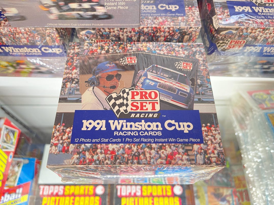 1991 Pro Set Racing – Winston Cup Factory Sealed Hobby Box (36 Unopened ...