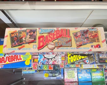 Factory Sealed 1991 Donruss Baseball Complete Set – 784 Cards + 2