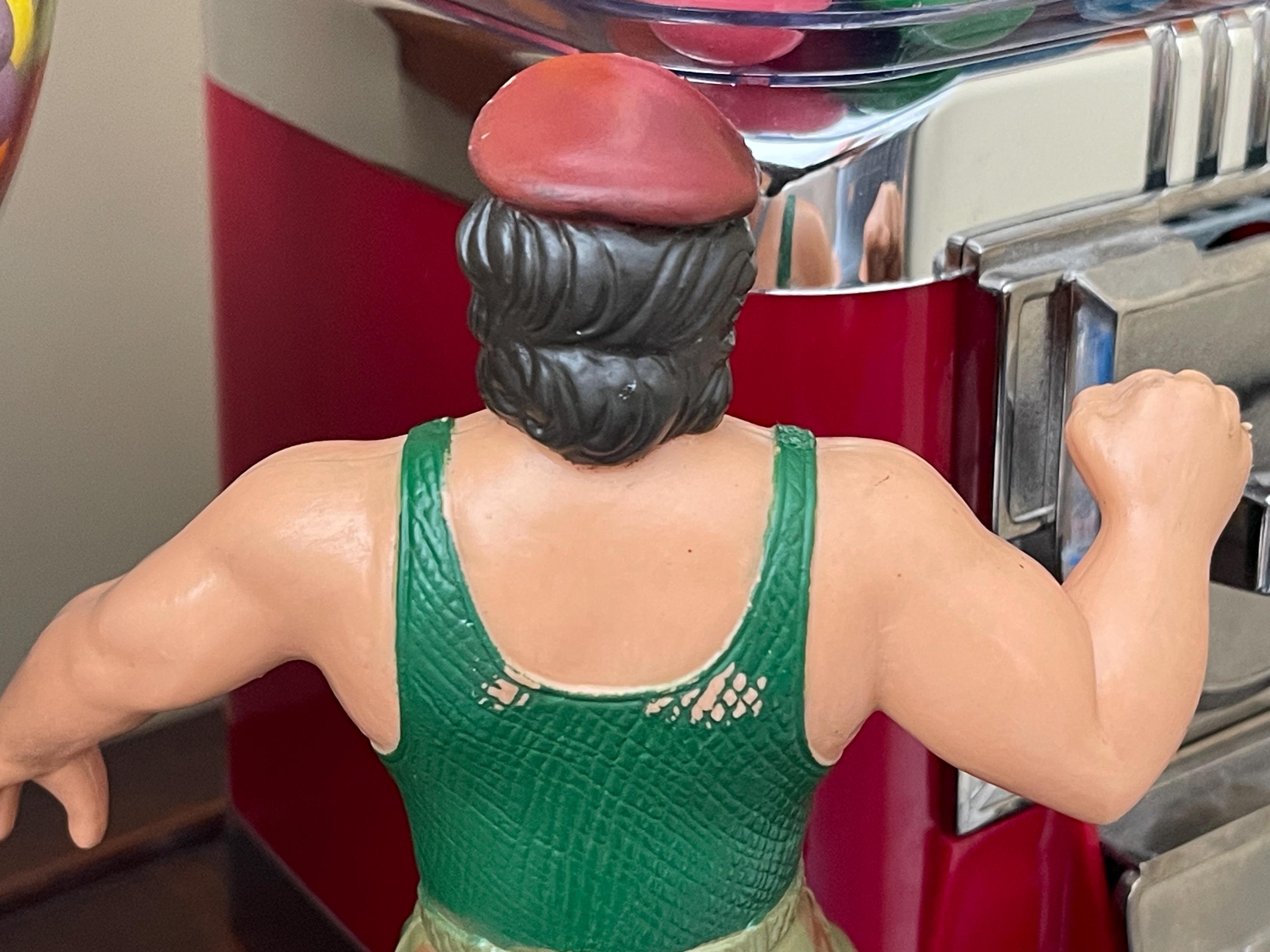 1986 LJN WWF Wrestling Superstars Corporal Kirchner 8 Inch Rubber