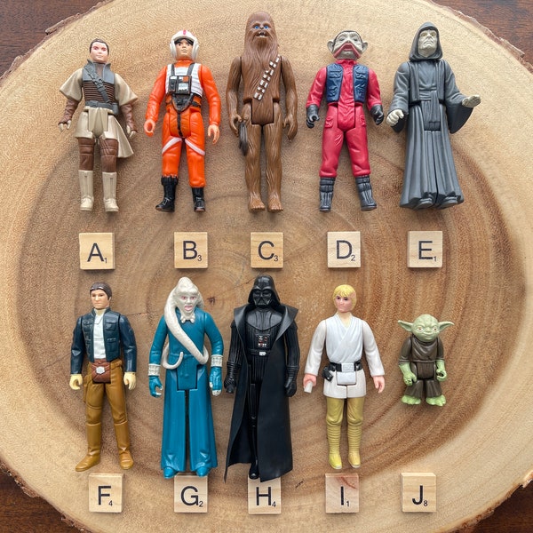 Vintage Star Wars Action Figures, Choose Your Figure, Kenner