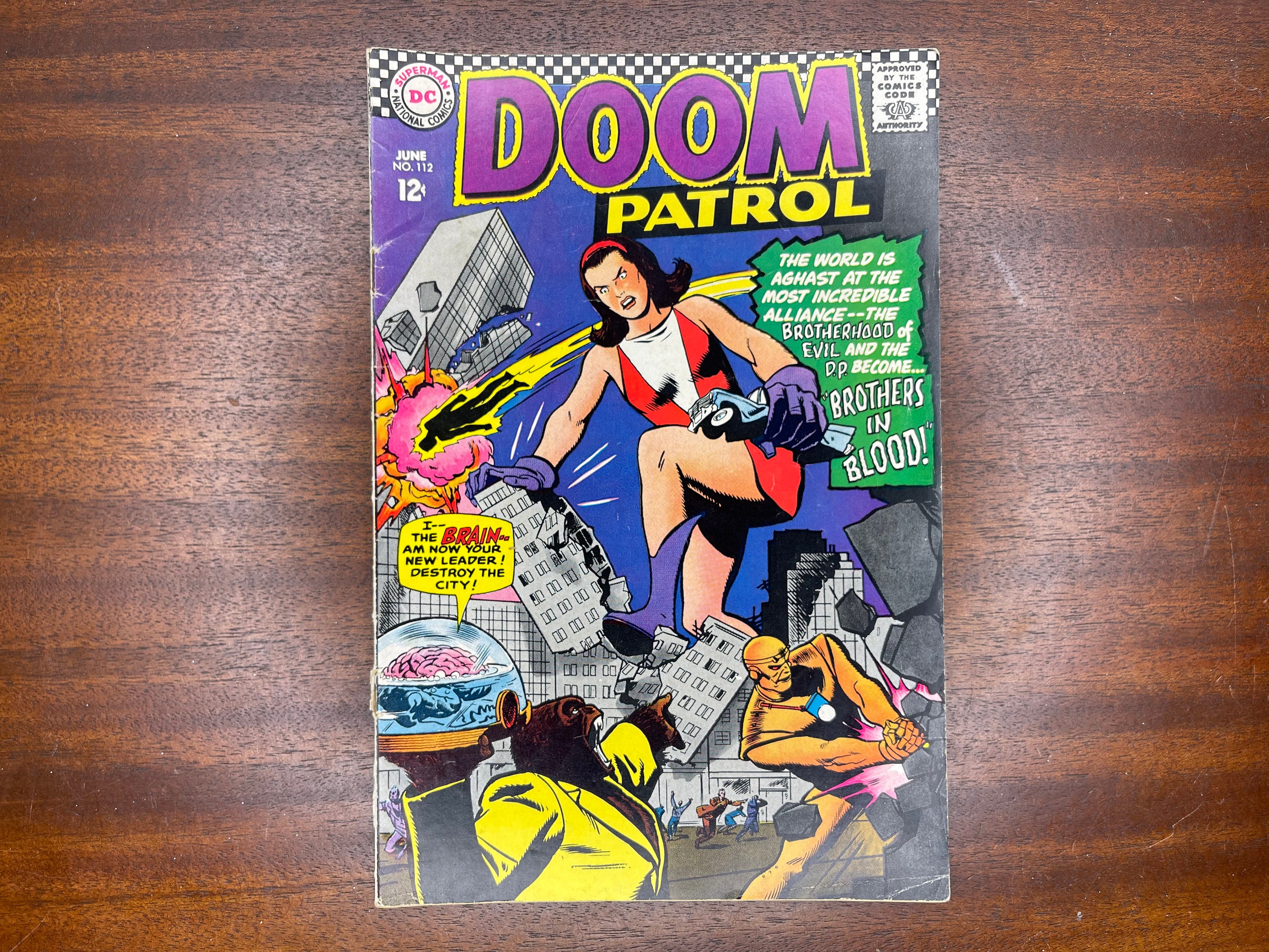 1967 Doom Patrol No. 112, DC Comics - Etsy