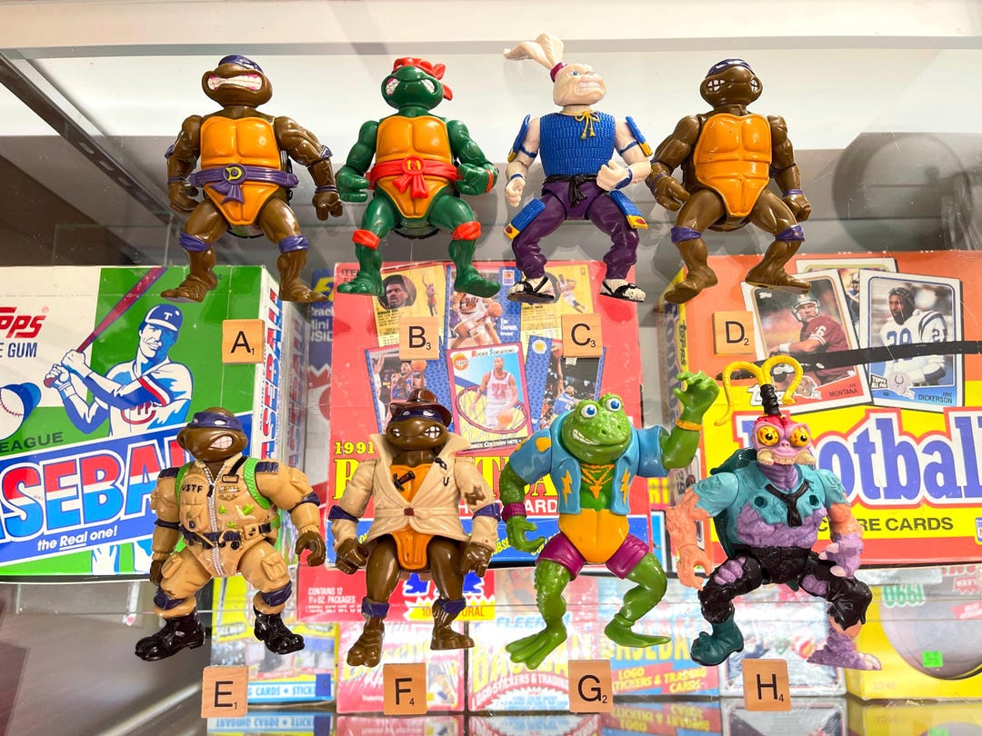 1988 Teenage Mutant Ninja Turtles, Soft Heads, Playmates, Mirage