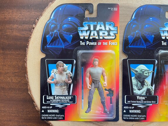 1995 Star Wars, Luke Skywalker & Yoda, Kenner, the Power of the