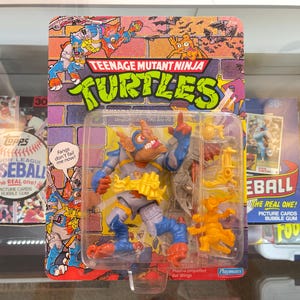 1990 Teenage Mutant Ninja Turtles, Wingnut & Screwloose, Playmates, Sealed In Original Package, Unpunched!