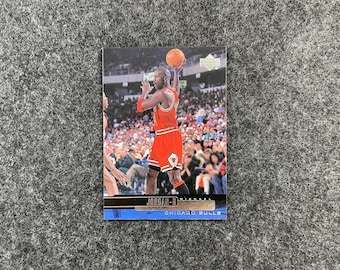 1 - 1999 Upper Deck Michael Jordan Retirement 23 Card (3 1/2 X 5