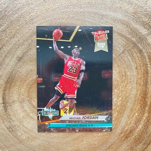 1992-93 Fleer, Michael Jordan #216, NBA Jam Session, Chicago Bulls