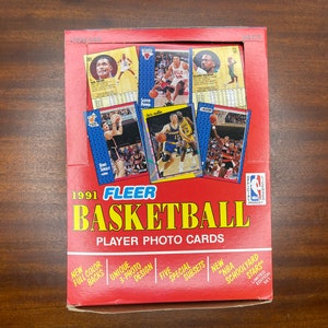 1991 Fleer Basketball Rack Pack, 42 Cards, Possible Michael Jordan