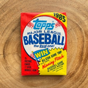 1985 Topps Baseball Wax Pack - (1) Pack