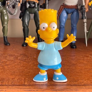 1990 Bart Simpson Bendy, Jesco, Bart Simpson Bendy Action Figure