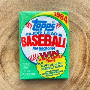 1984 Topps Baseball Wax Pack - (1) Pack