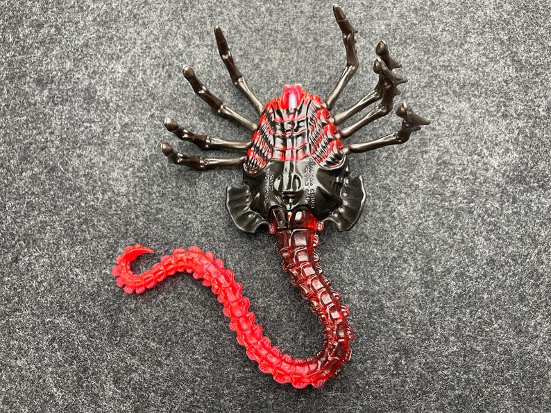 1993 Kenner Aliens Queen Face Hugger Action Figure 6 to 6.5 Inch ...