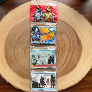 1980 Topps, The Empire Strikes Back, Rack Pack, Original Unopened, Movie Photo Cards