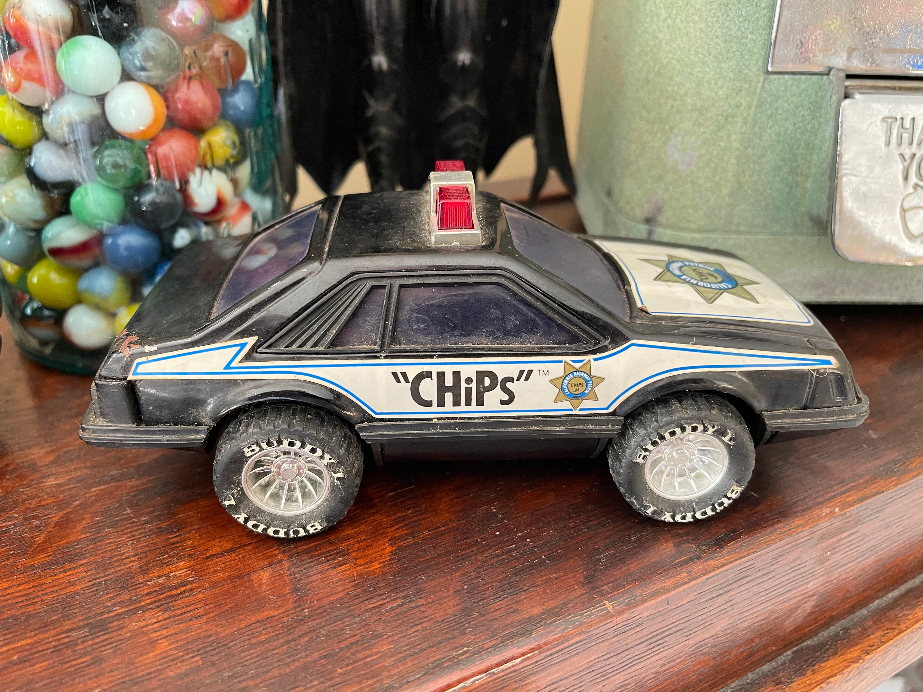 1980's Chips Police Car, Buddy L Corp, Made in Japan - Etsy
