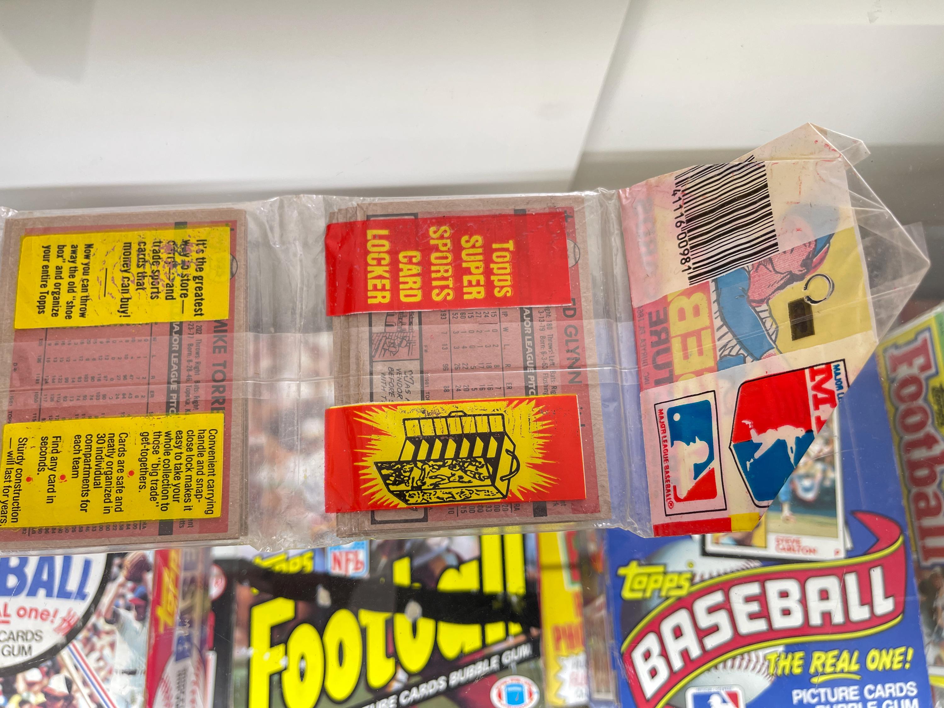 1981 Topps Baseball Rack Pack - Unopened, 48 Cards, Heavier