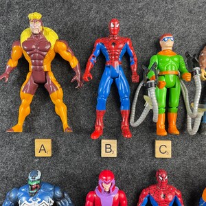 1990s Toy Biz Spiderman & X-Men - Choose Your Figure 画像 2