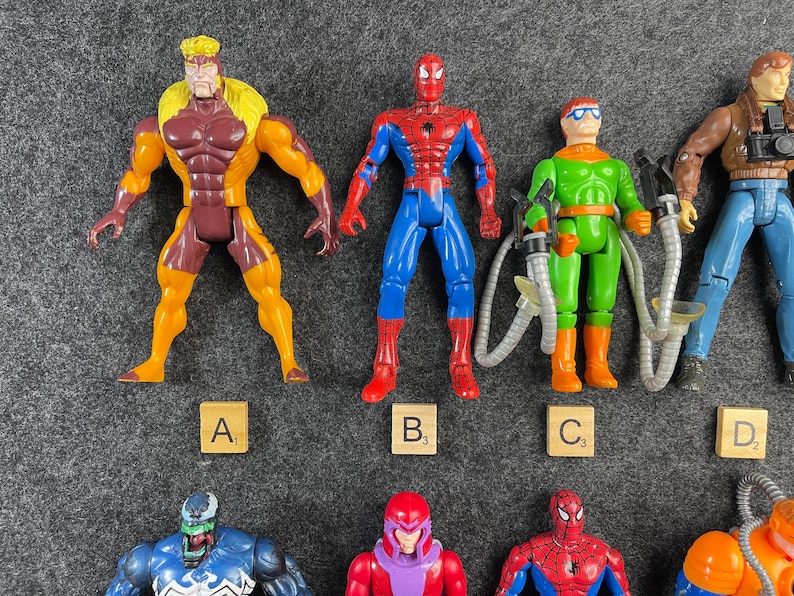 1990s Toy Biz Spiderman & X-Men - Choose Your Figure 画像 2