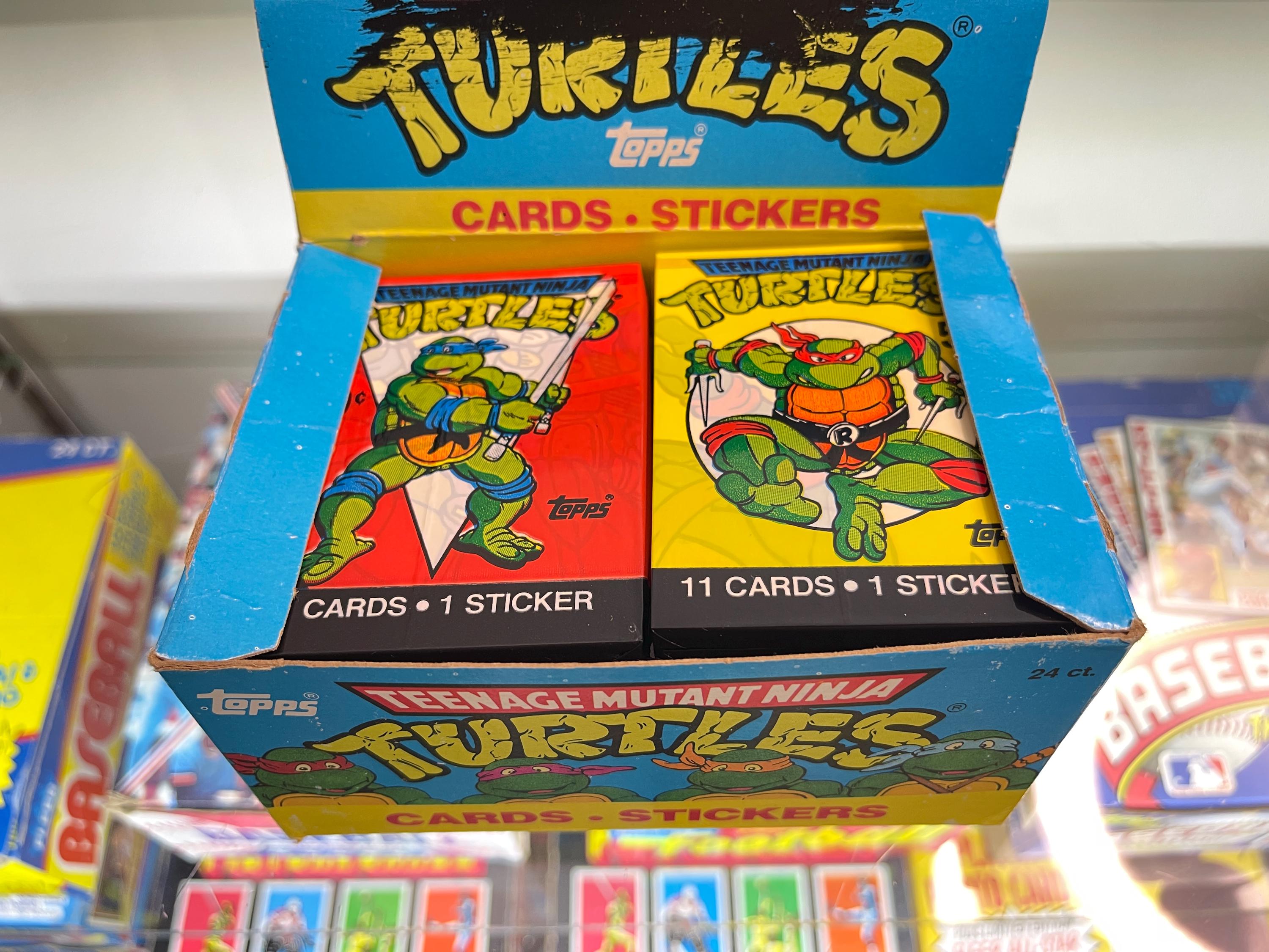1989 Topps Teenage Mutant Ninja Turtles Trading Cards – Lot of 2