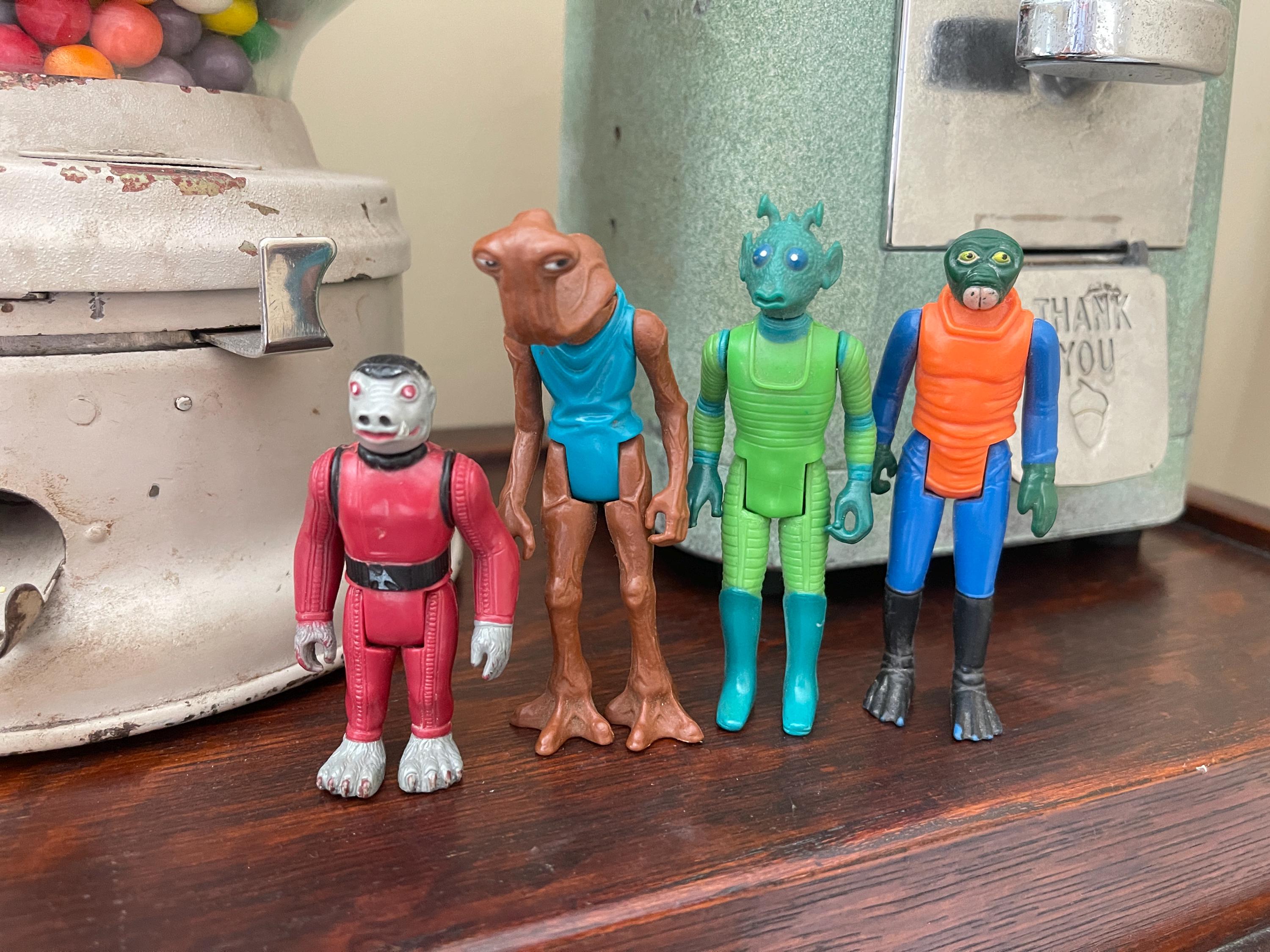 Star Wars Action Figures, Cantina Aliens Lot of (4), Hammerhead