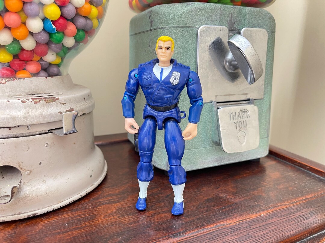 Figurine Hasbro COPS'N'CROOKS / LONGARM V2 - USA 1988 - 14 Cm - Sans Boîte