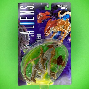 Vintage 1992 Aliens, Kenner, Panther Alien, Action Figure, In