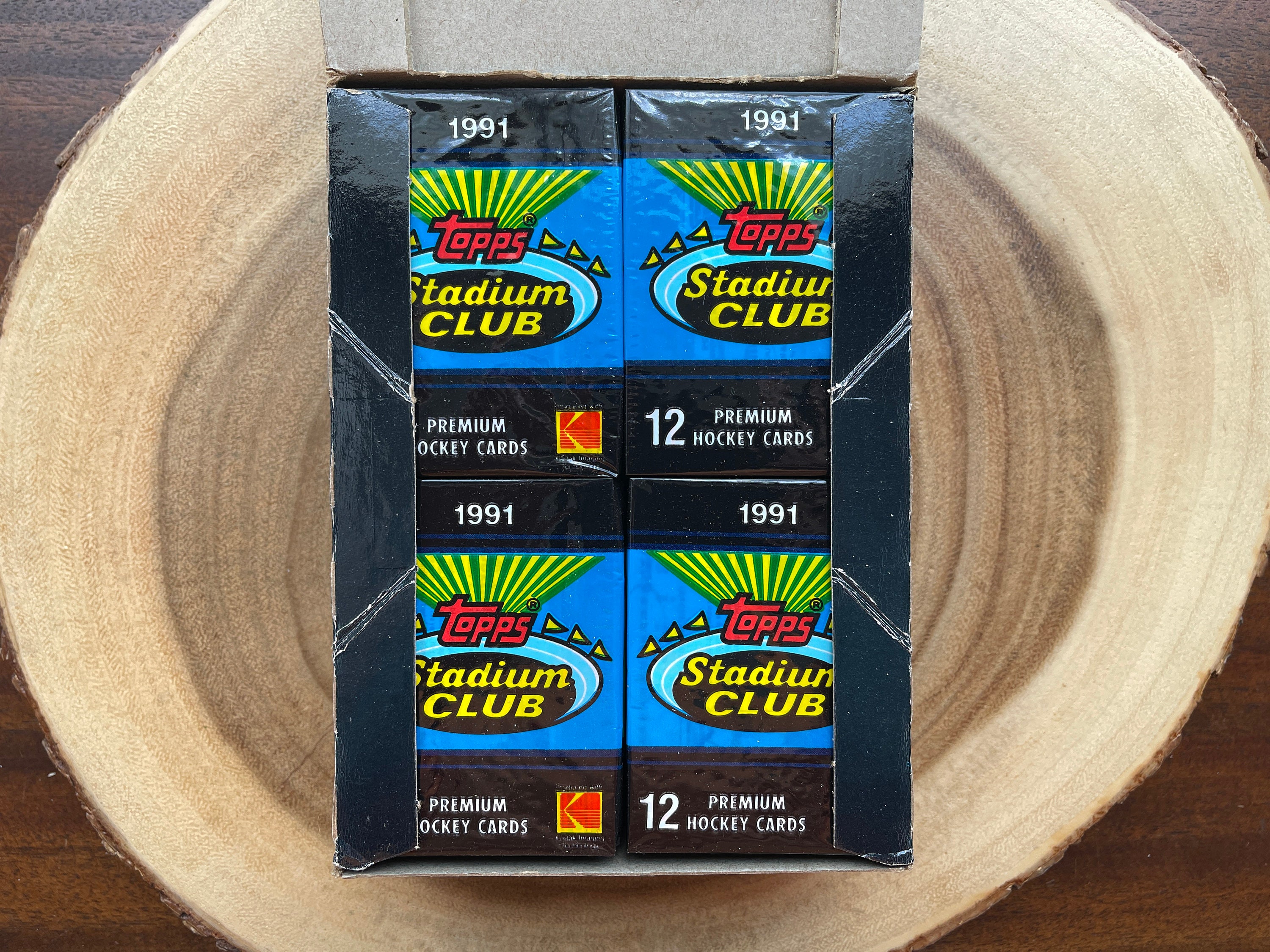 1991 Topps Stadium Club Hockey Hobby Box, (36) Unopened Packs - Etsy