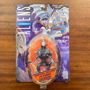 Vintage 1992 Aliens, Kenner, Flying Alien Queen, Action Figure, In Sealed Package, Special Deluxe Flying Queen