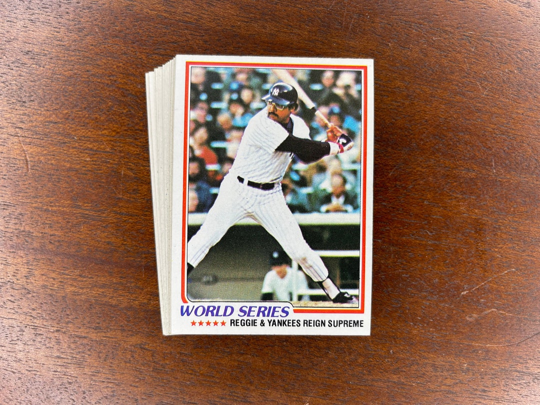 1978 Topps Baseball Cards Lot of 20 Includes Reggie Etsy
