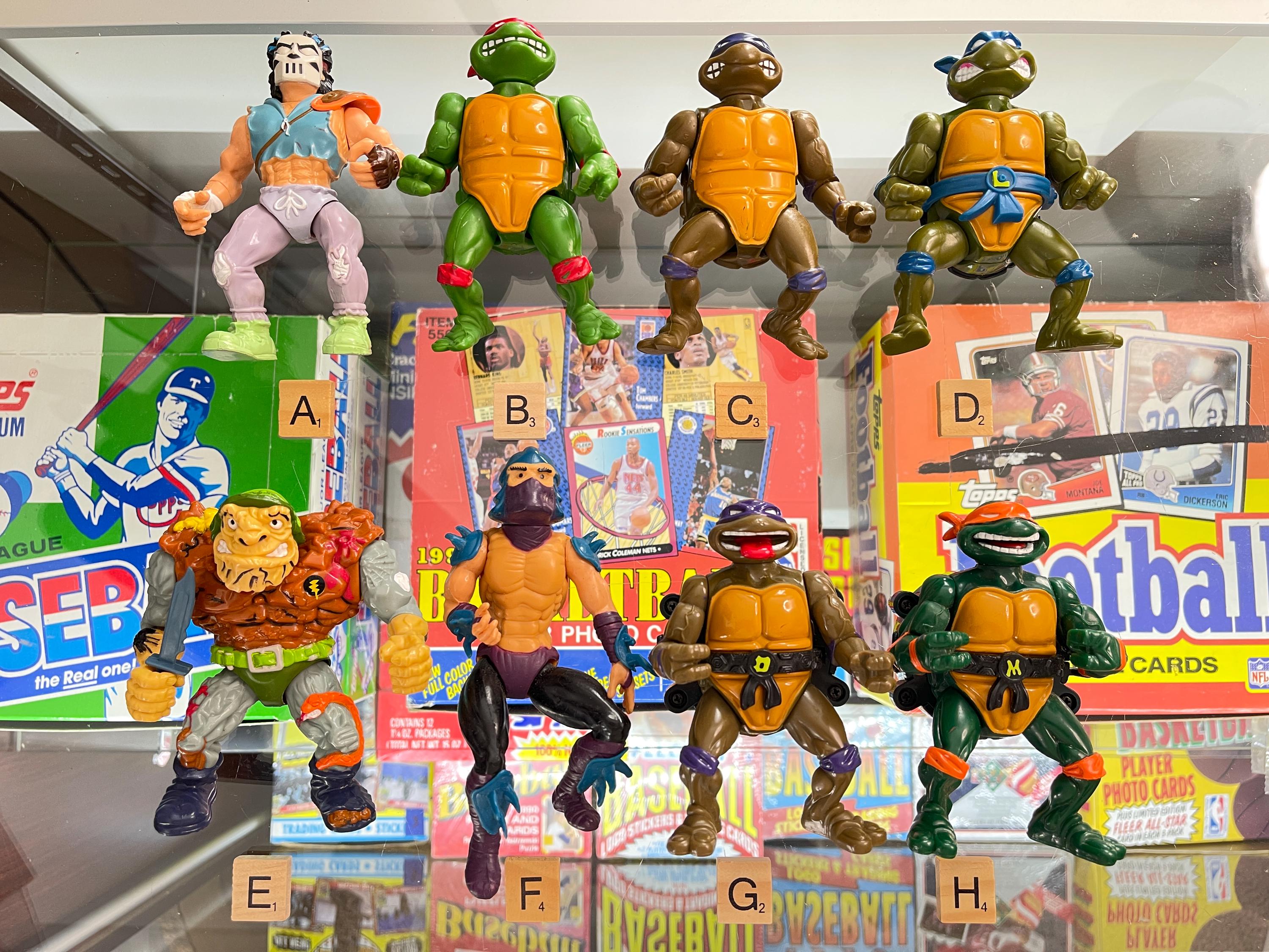 1988 Teenage Mutant Ninja Turtles, Soft Heads, Playmates, Mirage