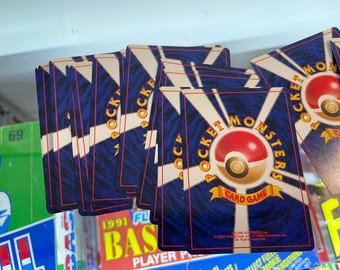 1996 Pokemon Pocket Monster Card Lot of 24 Japanese Trading Cards