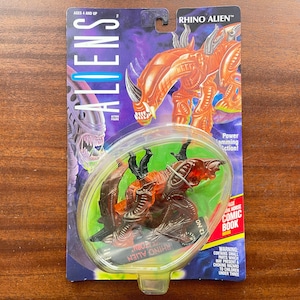 Vintage 1992 Aliens, Kenner, Rhino Alien, Action Figure, In Sealed Package
