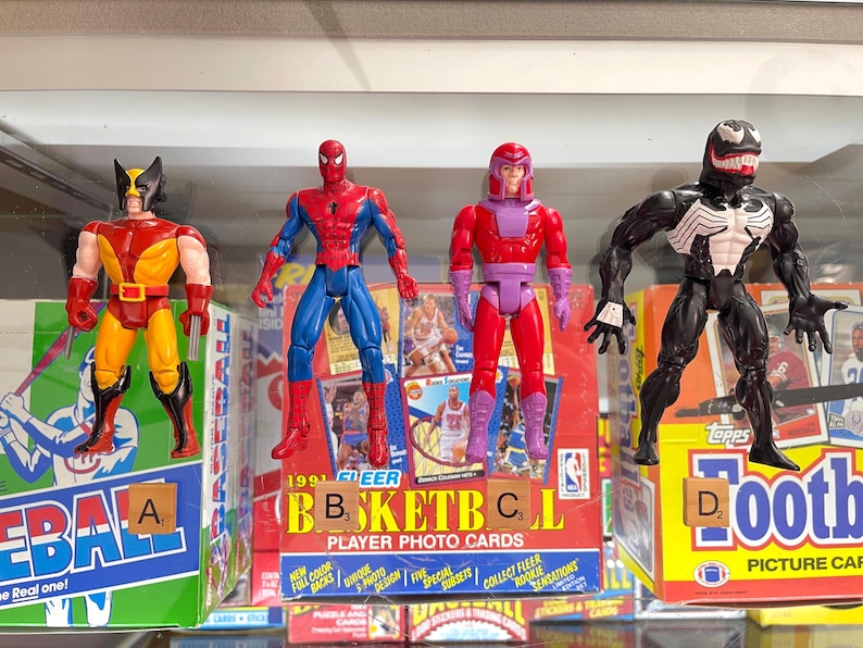 Choose Your Own 1990s Spider-Man and X-Men Action Figures – Vintage Marvel Collectible Toys image 1
