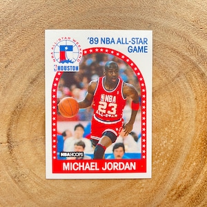 1989 NBA Hoops Michael Jordan Card - Etsy