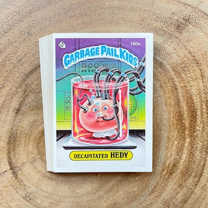 1986 Garbage Pail Kids Cards, Lot of (20), Varying Condition