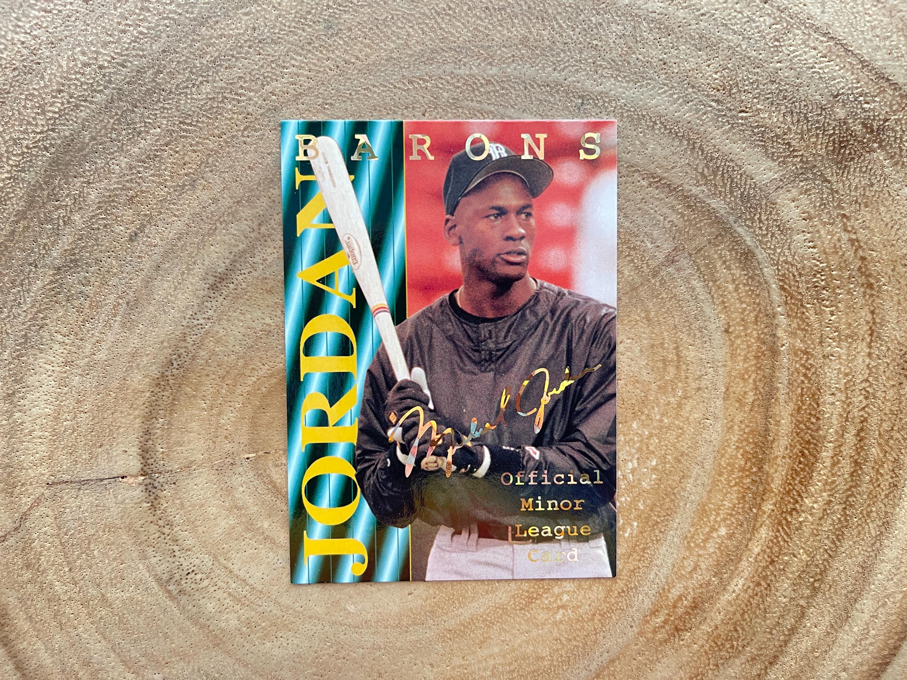 1994-95 Sports Stars USA, Michael Jordan #135, Barons, Official 