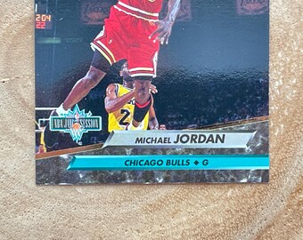 1992-93 Fleer, Michael Jordan #216, NBA Jam Session, Chicago Bulls