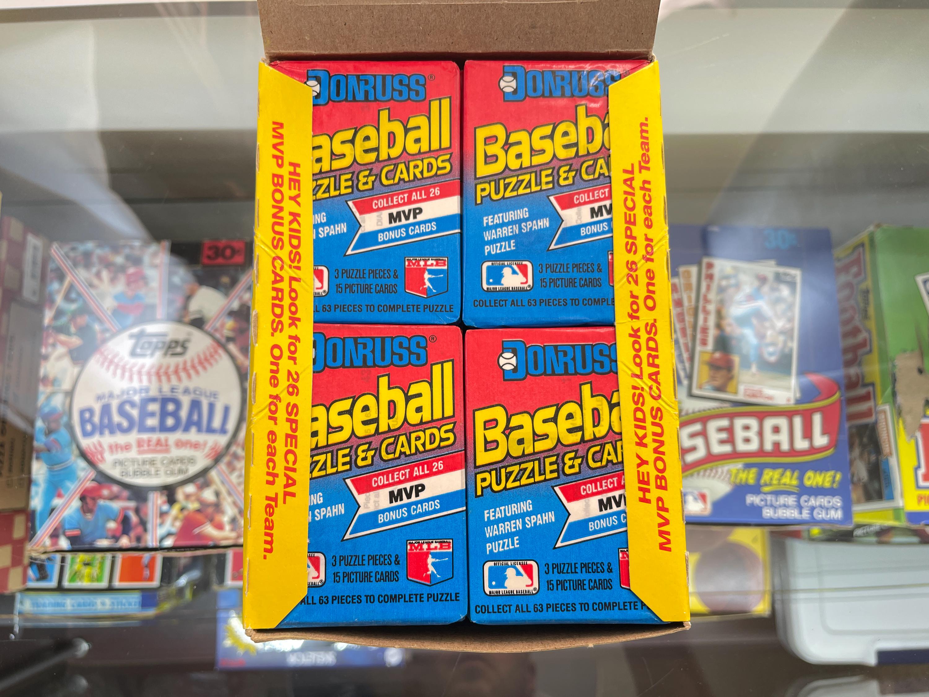 1989 Donruss Baseball, Lot of (4) Unopened Wax Packs - Etsy